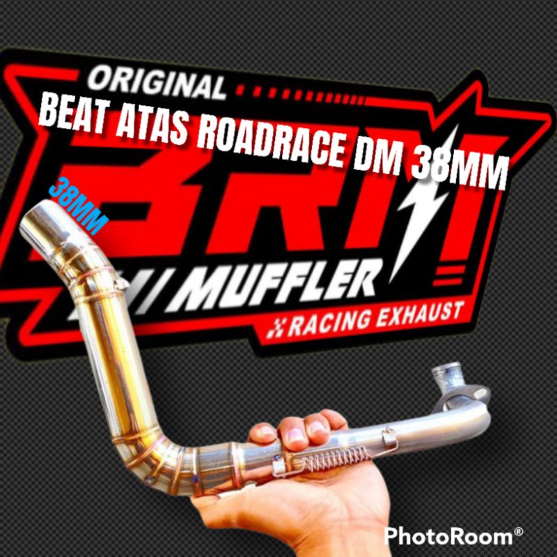 Terbaru (16) leher knalpot beat fi karbu inlet 38 atas pipa leheran ngacung vario 110 injeksi scoopy