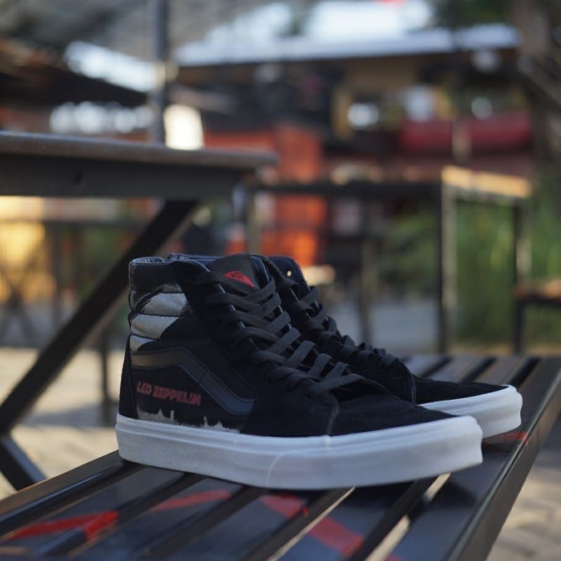 Sepatu Vans sk8 led zeppelin used original