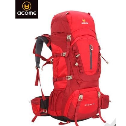 Tas Backpacker /Tas gunung Acome Fight 75L AA141B0801 (Red)