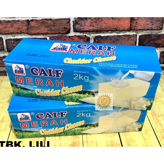 

(BISA COD) Keju Calf Merah 2kg HEMAT Kode 44