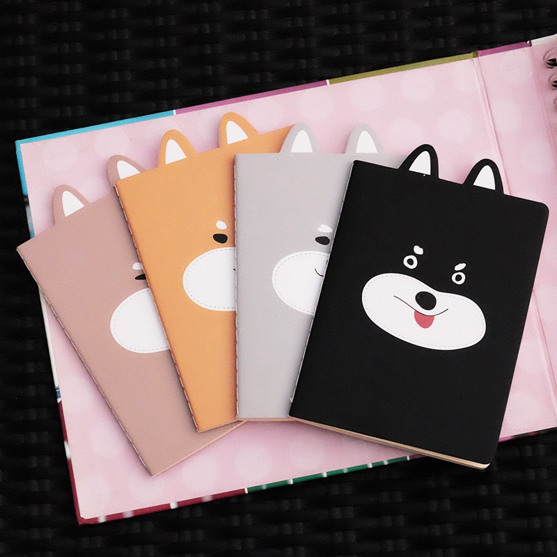 

Frisky Shiba Inu Plain Pocket Notes Set (Buku Tulis)