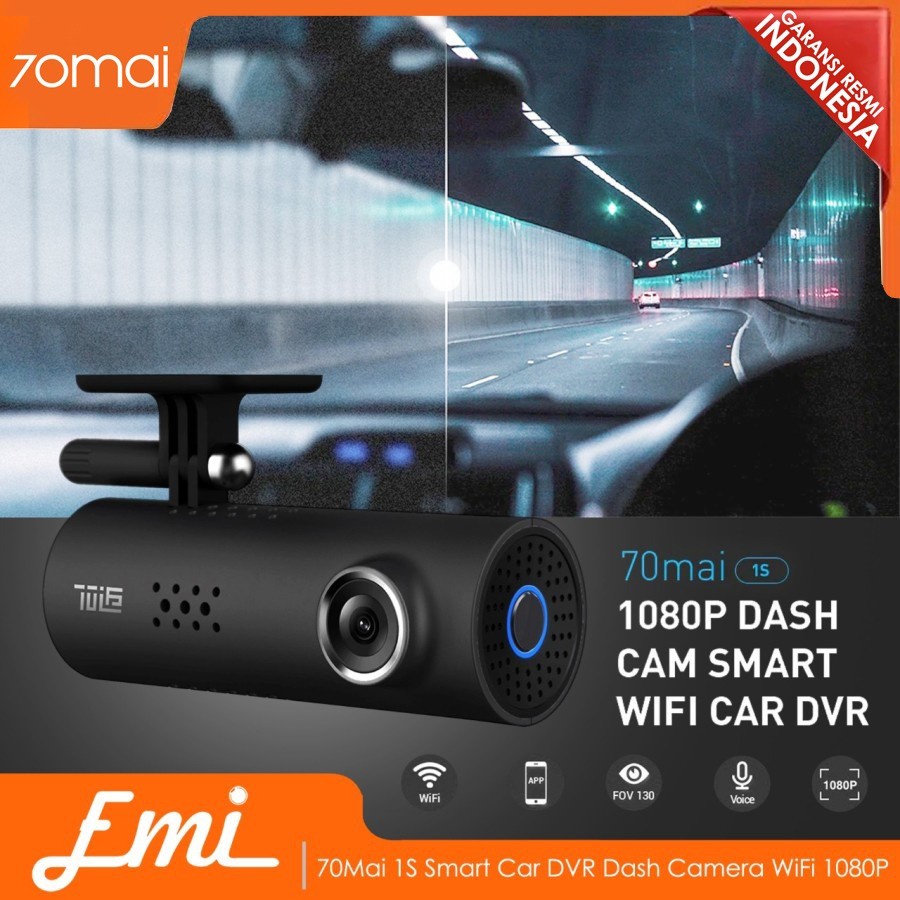 70Mai Smart Dashcam WiFi Car DVR Voice Control Global Version D06 1S