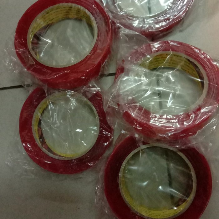 

Spesial Dauble Tape Vhb 3M Bening Paling Kuat Promo