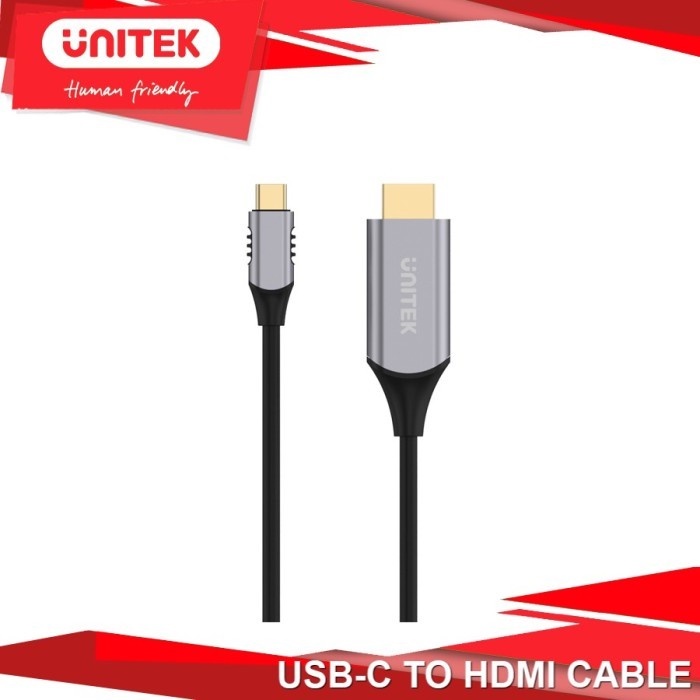 UNITEK V1125A USB-C to HDMI 4K 60Hz 2.0 1.8M Cable