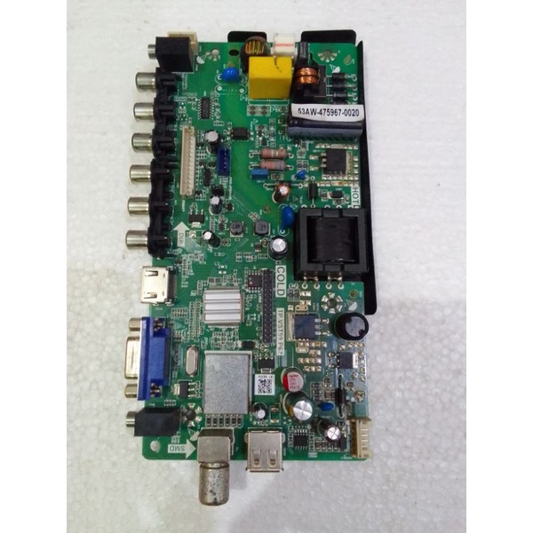mb mainboard mesin tv coocaa 24E88 MB TV LED Coocaa 24e88