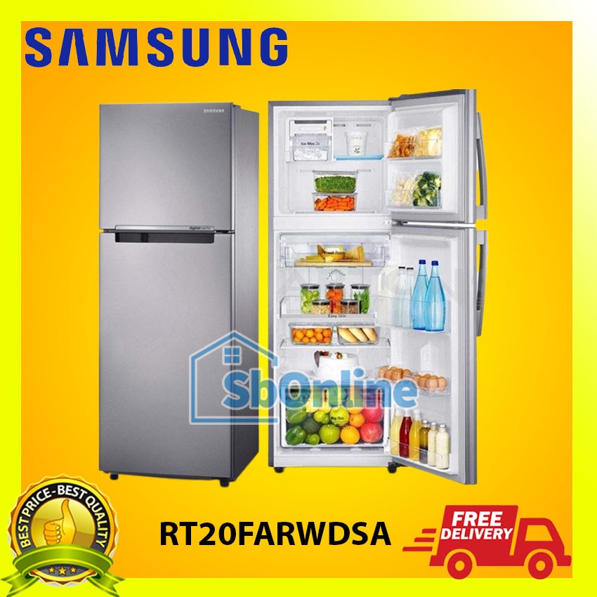 SAMSUNG Kulkas 2 Pintu - RT20FARWDSA