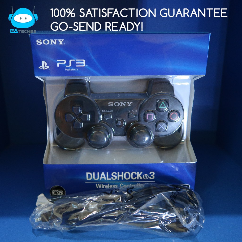 Dualshock 3 / Stick PS3 / Joystick PS 3 / Gamepad Wireless Original Dengan Kabel USB Dualshock 3