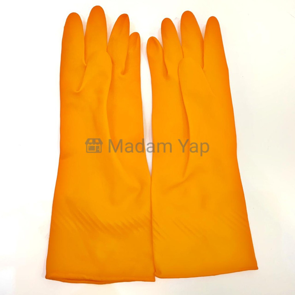 Sarung Tangan Latex Panjang 30 cm / Sarung Tangan Cuci Piring / Anti Air Serbaguna