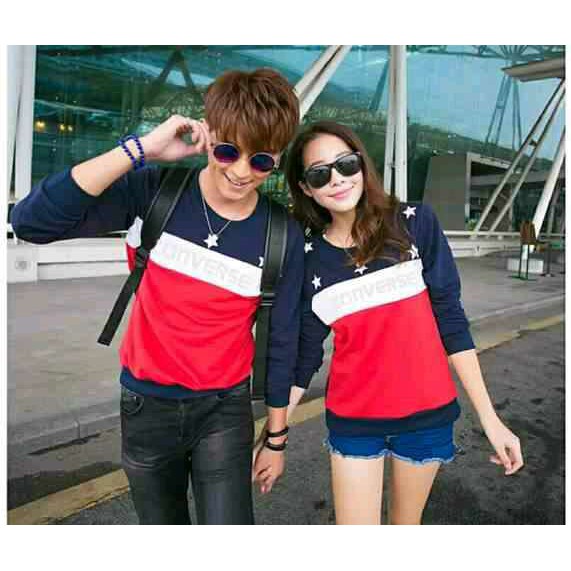 Kaos Star NAvy Couple. kaos couple. baju couple. kaos . kaos wanita. distro