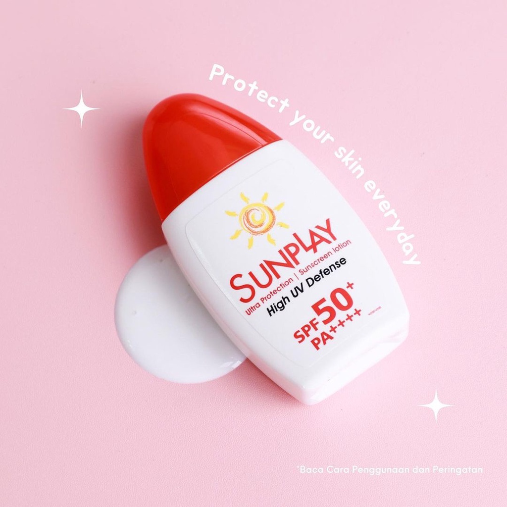 `ღ´ PHINKL `ღ´ sun play sunblock wajah dan badan  SPF 50 PA+ sunscreen untuk aktivitas outdoor pantai anti air luntur