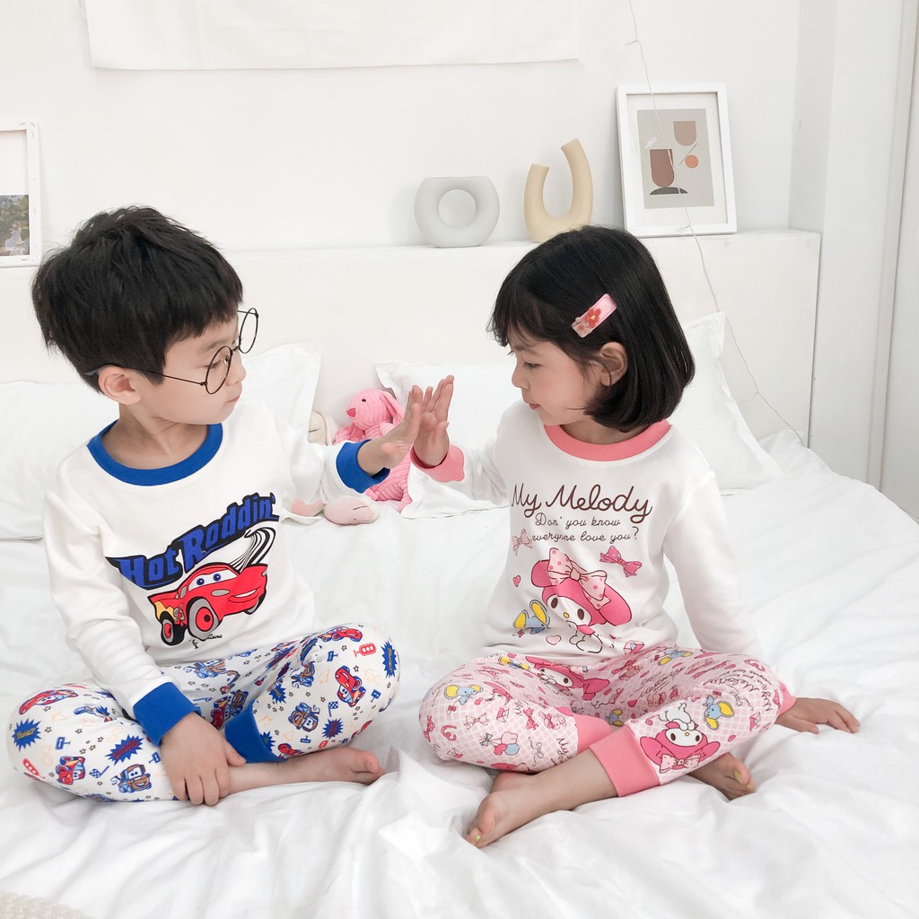 Baju Tidur Anak Setelan Piyama Cute Character