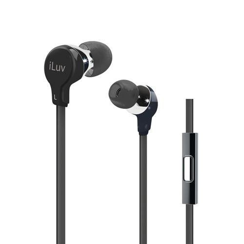 Best Seller ILUV Earphone Black IEP374BLK Murah