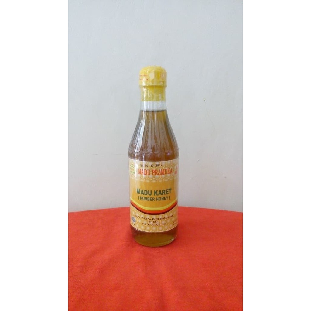 

Asli Madu Pramuka Bunga Karet uk.350ml