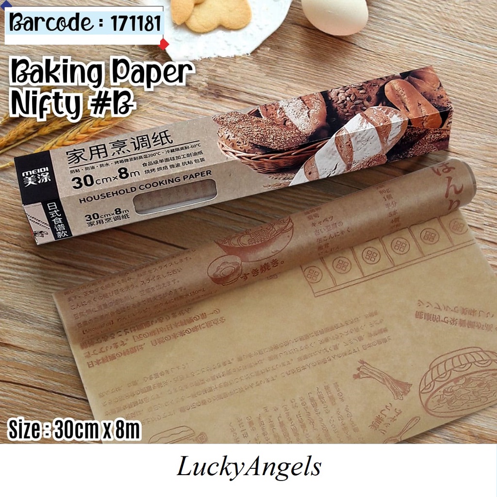 

Baking Paper/Cooking Paper NIFTY #B Kertas Kue//Bake and Cake