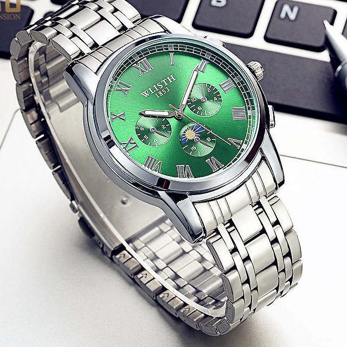 『 Harga Diskon 』 F [COD] Jam Tangan Pria Business Murah WLISTH - ORIGINAL ♦