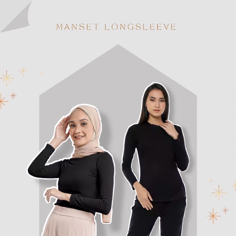 Manset Kaos Hijab Dalaman Baju Muslim