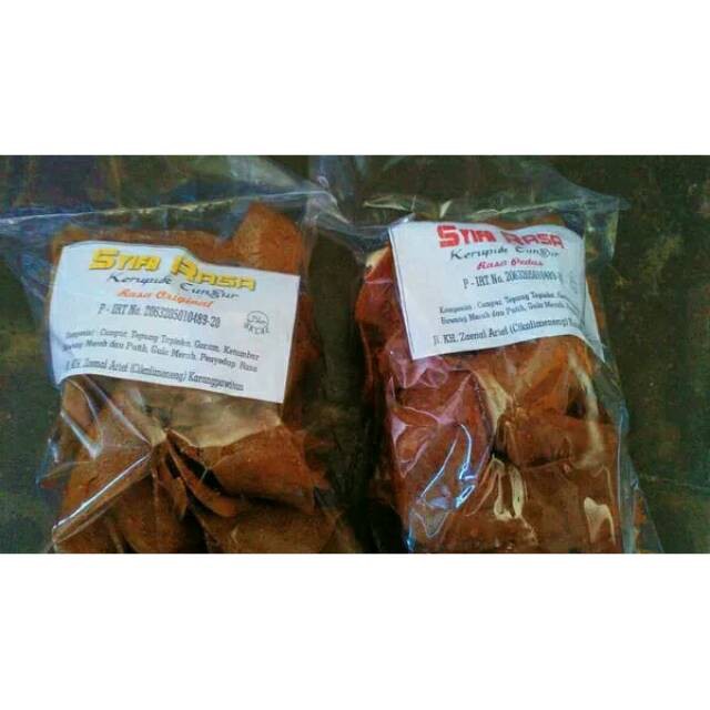 

Kerupuk Asli Cungur Sapi 100%