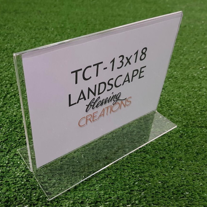

TENT CARD ACRYLIC/AKRILIK 13x18 TEGAK LANDSCAPE TERMURAH TERLARIS