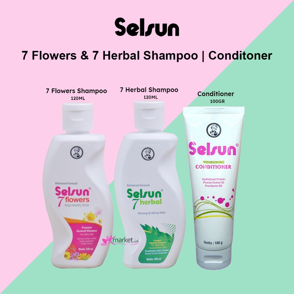 Selsun 7 Flowers Shampoo | 7 Herbal Shampoo | Nourishing Conditioner