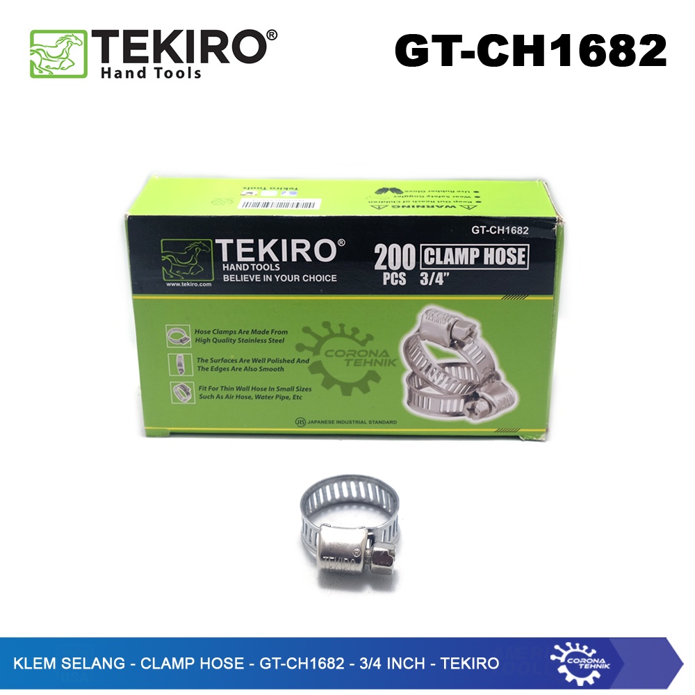 Tekiro - Klem Selang - Hose Clamp - Hose Clip