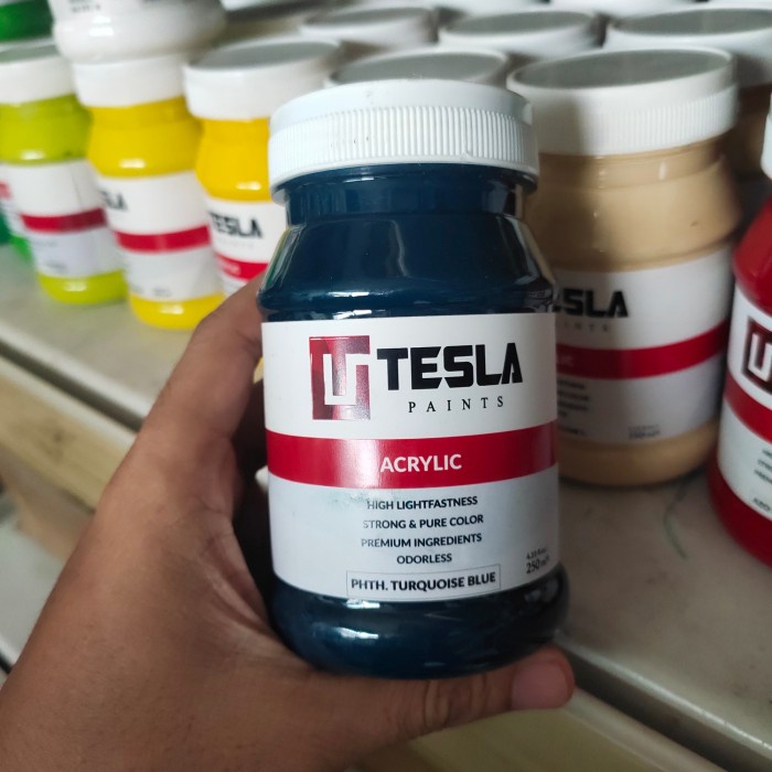

Produk Terbaru Cat Lukis / Cat Akrilik - Tesla Acrylic Paint - Uk. 250 Ml (Part 2)