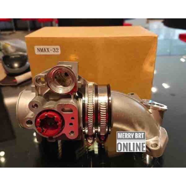 Throttle Body dan Velocity BRT TB Nmax Old / Lama 155 32mm 34mm 32 34