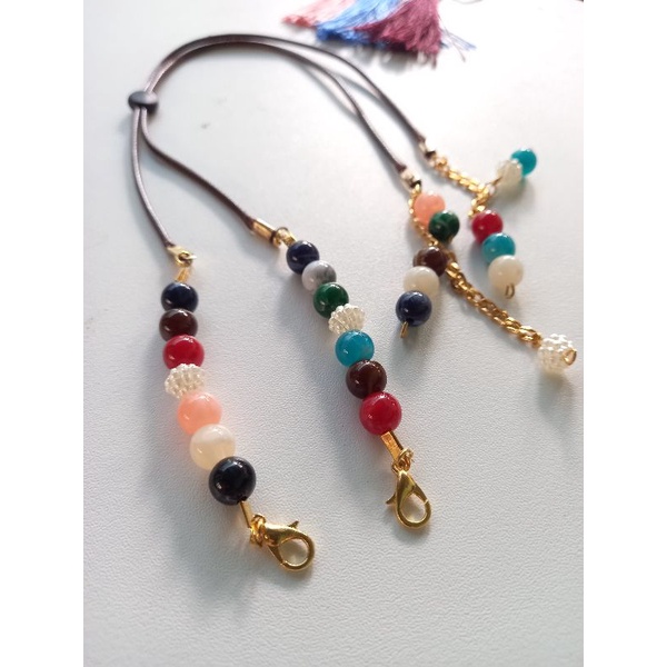 strap masker 2 in 1/pengait masker/konektor hijab/konektor 2in1/strap kondangan