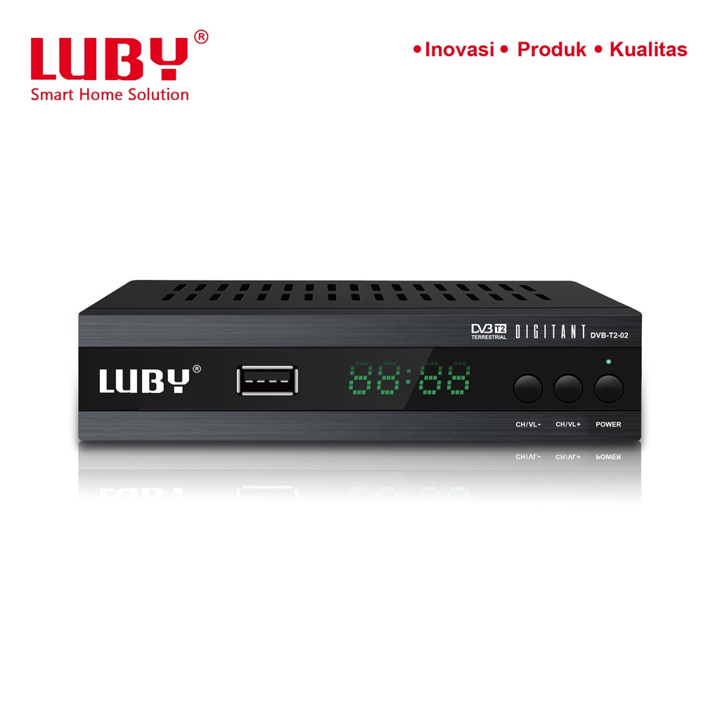 Luby Set Top Box TV Digital Matrix - DVB T2 02 / DVB T2 01