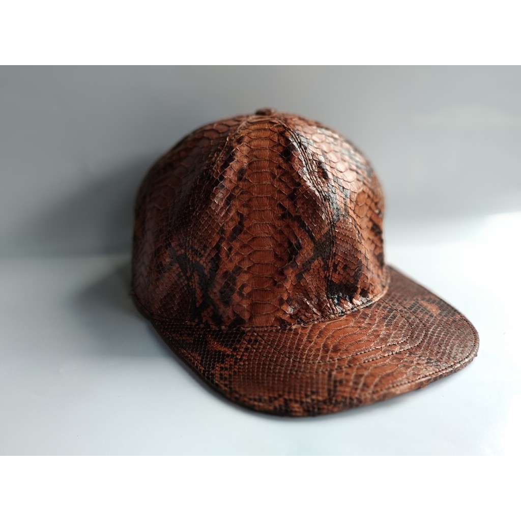 Topi Kulit Ular Python / Sanca Asli