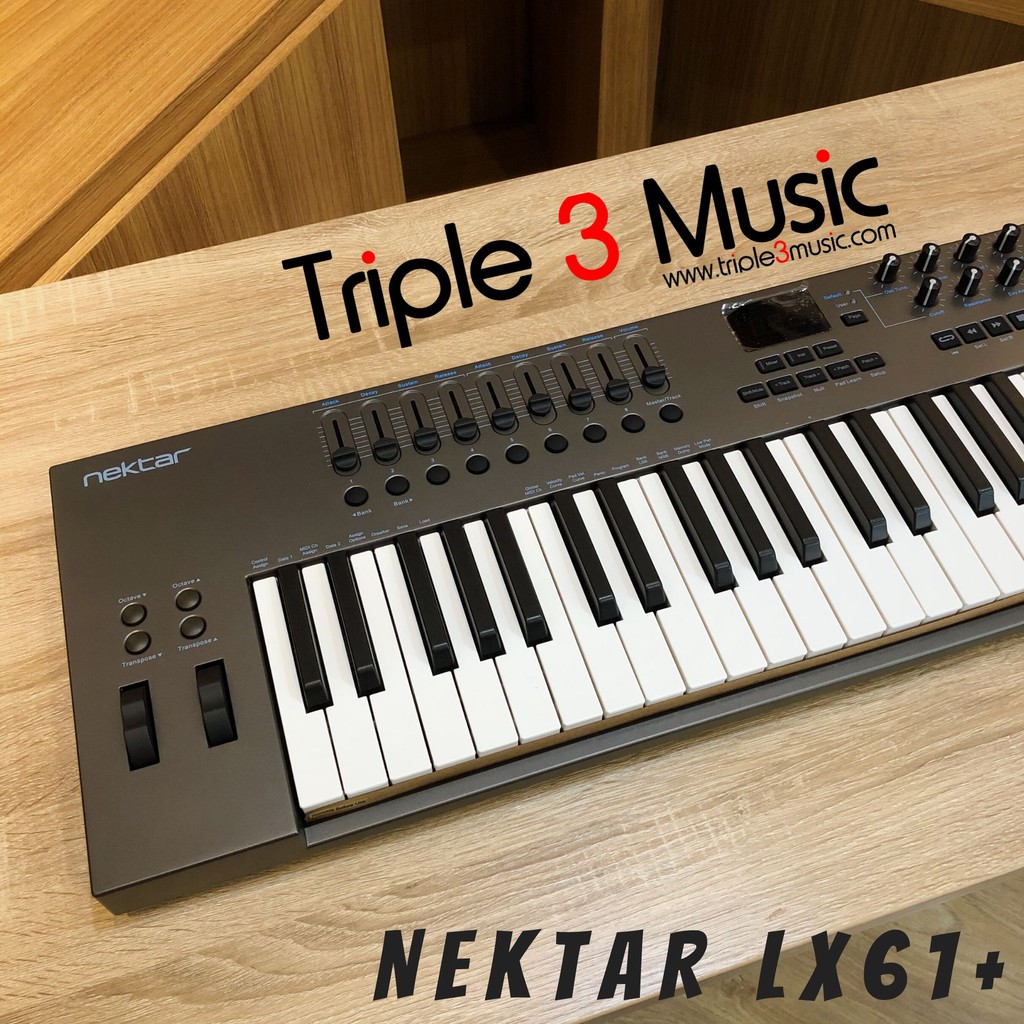 Nektar Impact LX61 LX61+ LX 61 PLUS Midi Keyboard Controller