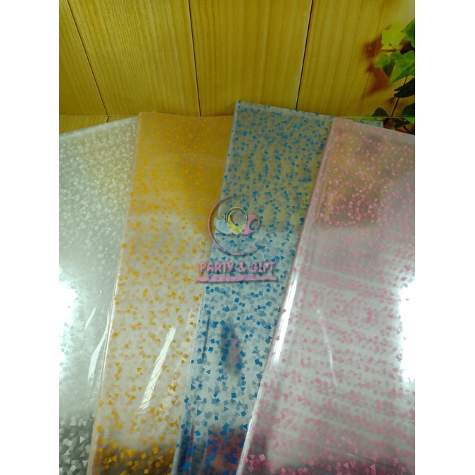 

22x45 | PREMIUM Plastik Goodie Bag Kantong Souvernir Hampers Motif Abstrak