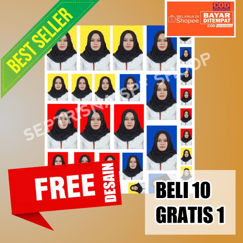 

Cetak pas foto 2x3 3x4 4x6