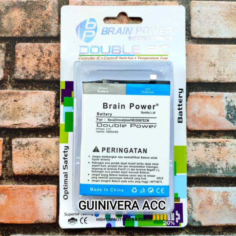BATRE BATERAI HUAWEI NOVA 2i / NOVA 2 PLUS / NOVA 3i / HB356687ECW