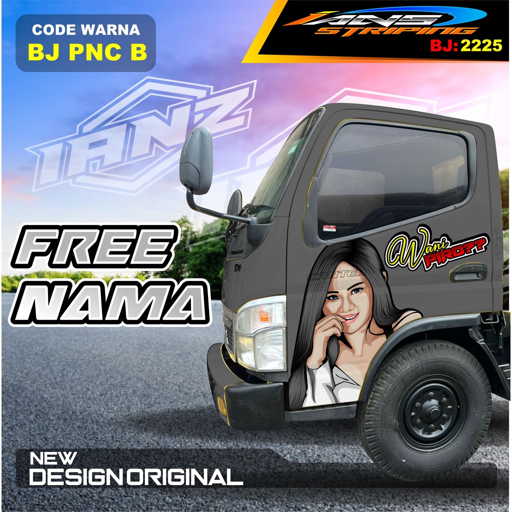 STICKER VARIASI PINTU TRUK RAGASA / DECAL PINTU DUMTRUK  / STIKER MOBIL TRUK / STIKER PINTU TRUK KEREN