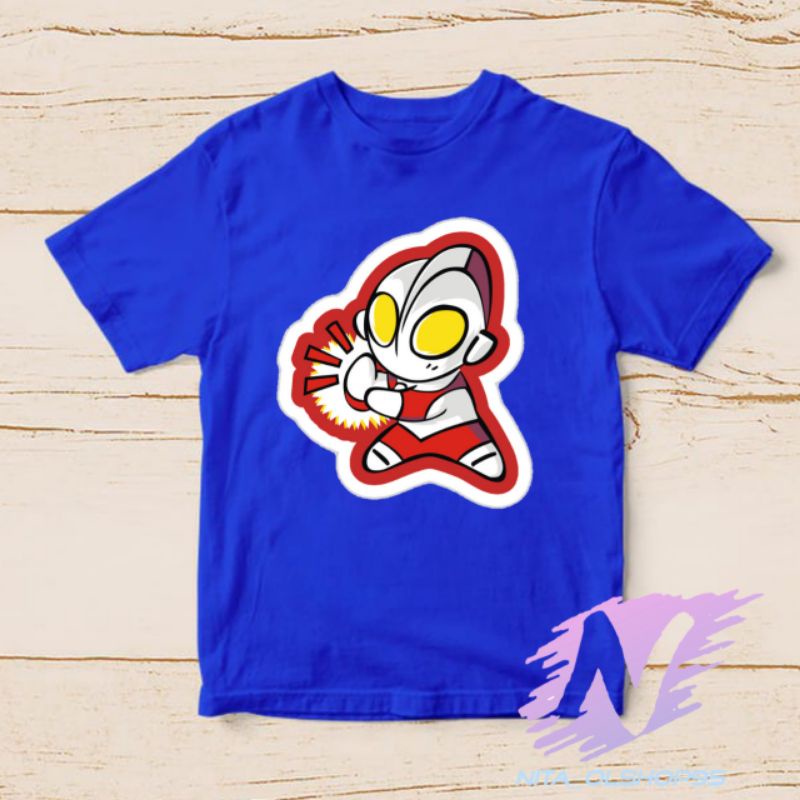 kaos ultraman baju anak kartun ultramenkaraktwe