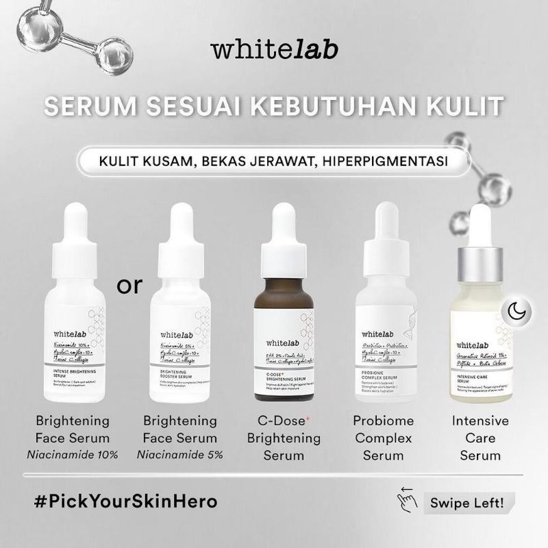 whitelab face serum