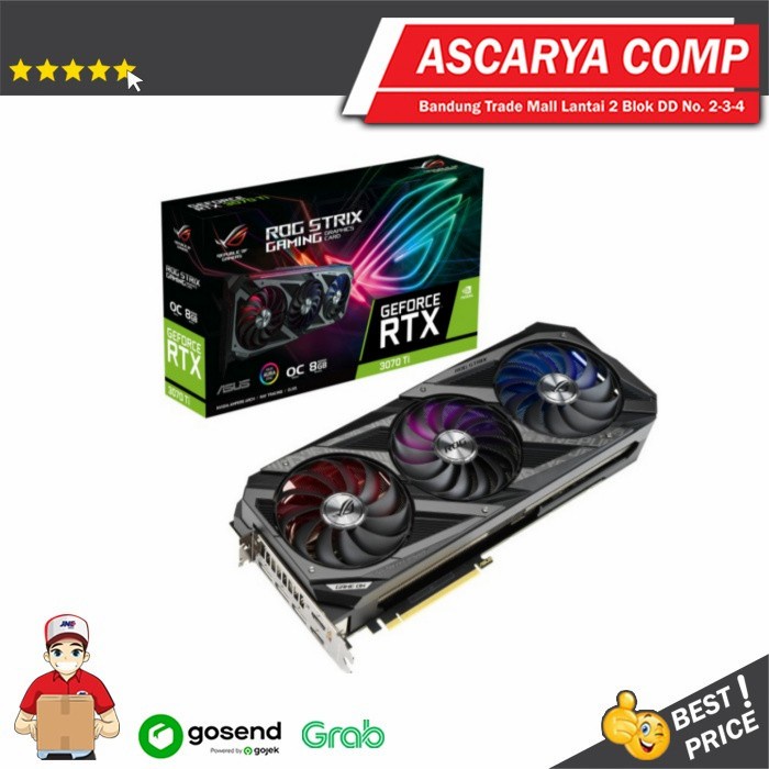 Asus ROG Strix GeForce RTX 3070 Ti OC Edition 8GB GDDR6X