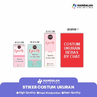 

STIKER KHUSUS COSTUM UKURAN
