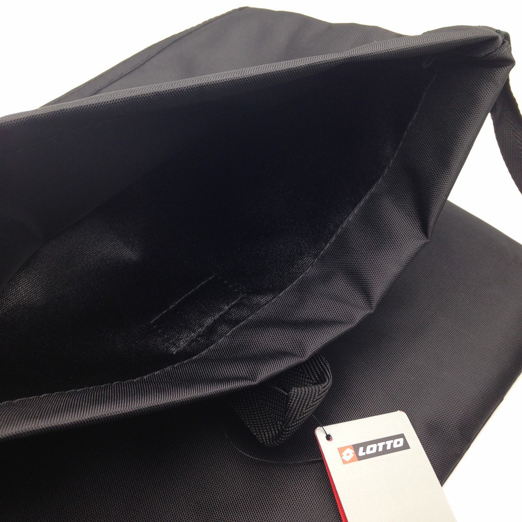 Sale Tas Sepatu Gymsack Lotto Energia String Bag Black L13150002 Original BNWT