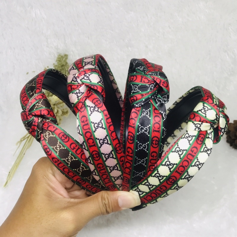Bando Silang Korea | Bando Korea | Bando Simpul | Bando Motif Gucci | Bando Korea Dewasa | Aksesorie