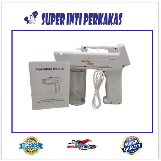 Disinfektan Nano Spray Cordless / Semprotan Steril Nano Spray Baterai