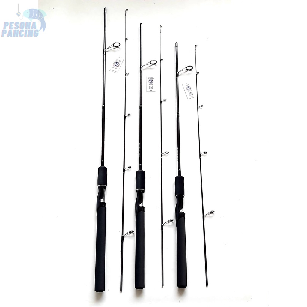 Joran Pancing MAGURO BLACK BIRD Full Carbon Action 15 Lbs Size 150-180 Spesial Tournament