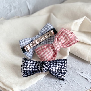Image of thu nhỏ houndstooth french clip 10cm - handmadebyalice #0