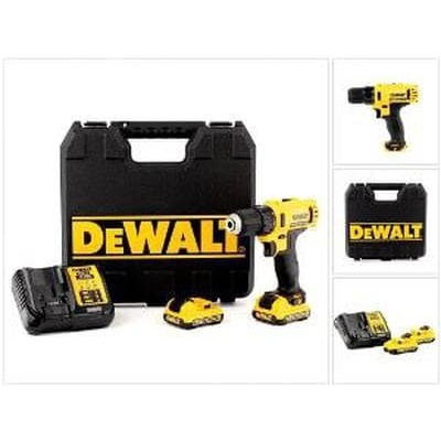 Mesin Bor Cordless 10mm Dewalt 10.8V Dcd710d2 Drill Driver Li-Ion