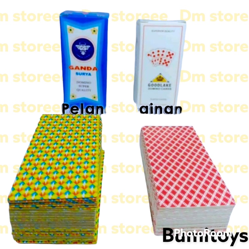 kartu domino hight quality / kartu gapleh / playing card