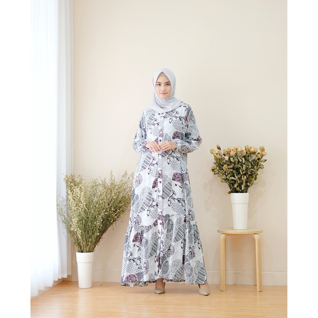 NIRINA GREY  Gamis Baneska