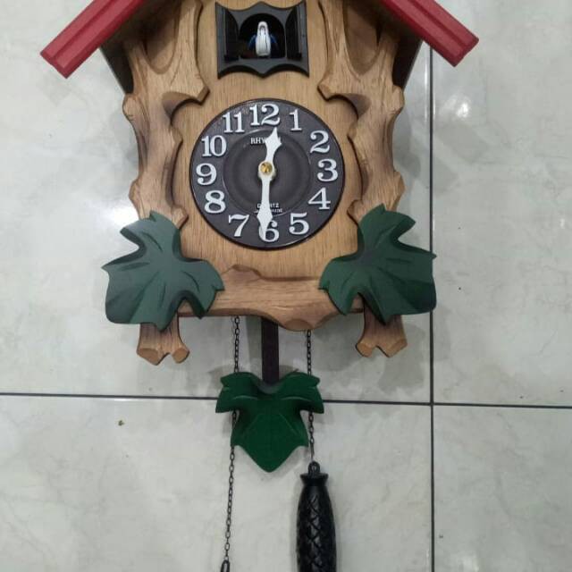 JAM DINDING MUSIK KIKUK ORIGINAL BY RHYTHM 4MJ775RH06