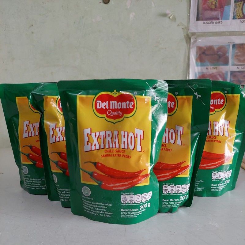 

Saos Extra Hot 200g DELMONTE