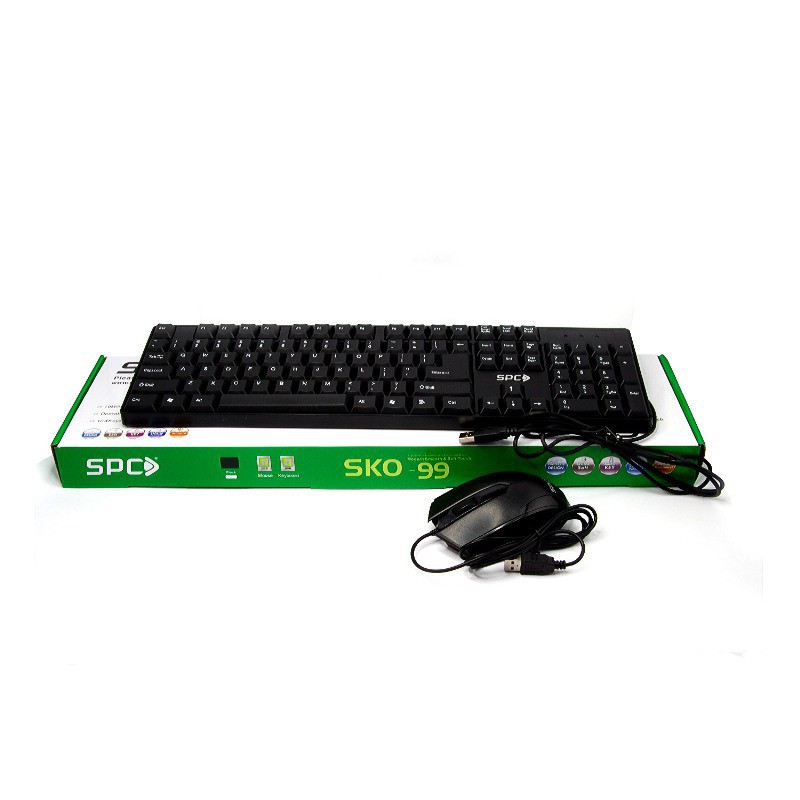 Keyboard Mouse Combo SPC SKO-99 Black