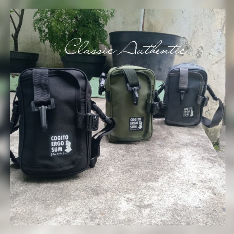 Tas Selempang mini Pria Slingbag mini Pria Tas Pria Cordura Simple Distro Korea